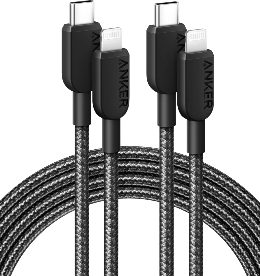کابل USB-C به Lightning انکر ۳۱۰ ۱.۸۳ متری